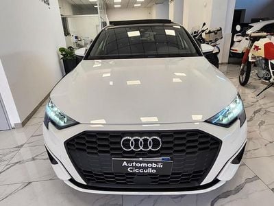Usata Audi A3 S-Line 149 CV (109 kW) 2021 Bianco Berlina