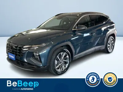 Usata Hyundai Tucson 230 CV (169 kW) 2022 Blu metallizzato SUV