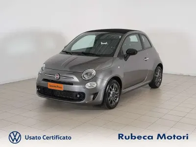 Usata Fiat 500C Connect 69 CV (50 kW) 2021 Grigio Cabrio
