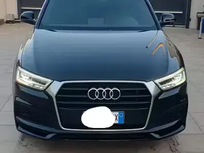Usata Audi Q3 S-Line 150 CV (110 kW) 2017 Nero SUV