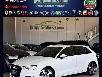 Usata Audi A3 Sport 116 CV (85 kW) 2019 Bianco Berlina