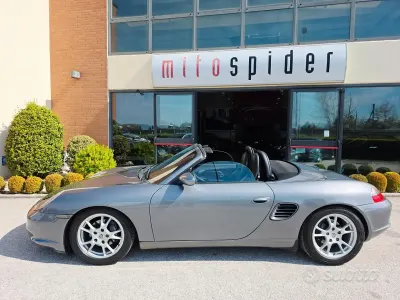 Gebraucht Porsche Boxster 228 PS (167 kW) 2003 Grau Cabrio