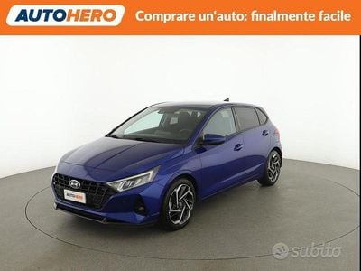 Usata Hyundai i20 84 CV (61 kW) 2021 Blu Utilitaria