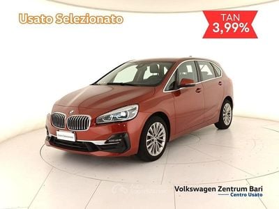 Brugt BMW 218 Active Tourer Luxury Line 150 HK (110 kW) 2020 Orange MPV