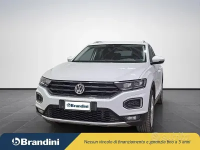 Usata VW T-Roc Advance 150 CV (110 kW) 2018 Bianco SUV