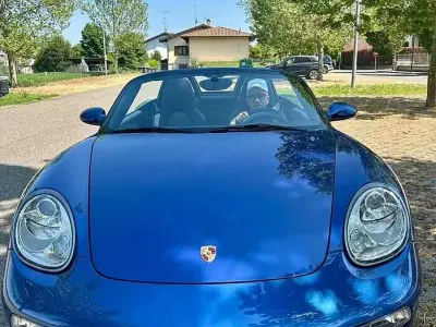 Usata Porsche Boxster S 245 CV (180 kW) 2025 Bluazzurro Cabrio