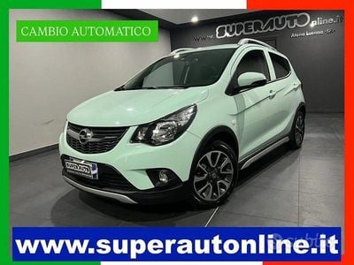 Usata Opel Karl Rocks 75 CV (55 kW) 2018 Verde Utilitaria