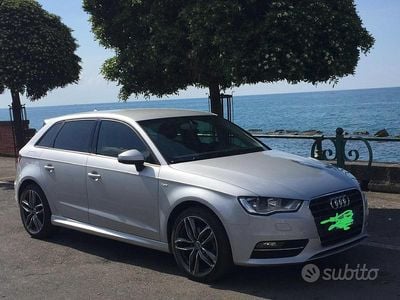 Usata Audi A3 S-Line 2013 Grigio Berlina