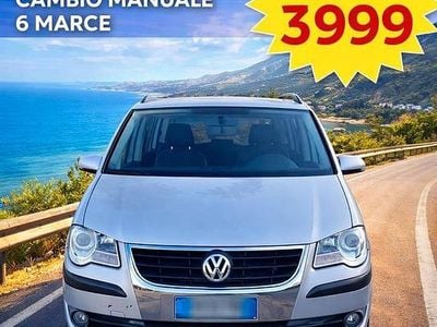 Usata VW Touran Conceptline 105 CV (77 kW) 2008 Grigio Monovolume