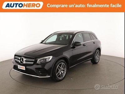 Usata Mercedes GLC250 Premium 204 CV (150 kW) 2017 Nero SUV