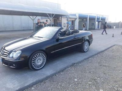 Nero Usata 2007 Mercedes CLK320 Avantgarde Cabrio | 10.000 € (Molto cara)