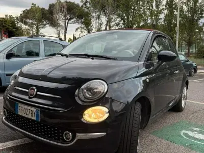 Usata Fiat 500C Lounge 69 CV (50 kW) 2016 Nero Cabrio