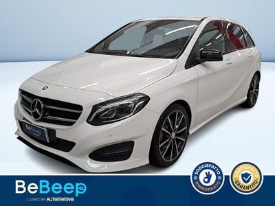 Usata Mercedes B200 136 CV (100 kW) 2016 Bianco pastello Monovolume