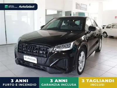 Usata Audi Q2 S-Line 116 CV (85 kW) 2022 Nero / black SUV