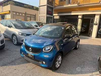 Usata Smart ForFour Passion 71 CV (52 kW) 2019 Blu Utilitaria