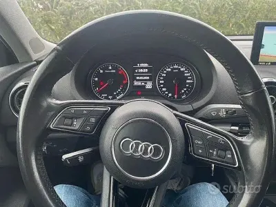 Usata Audi A3 110 CV (80 kW) 2017 Bianco Station wagon