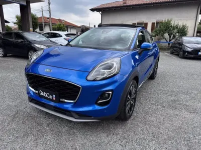 Usata Ford Puma Titanium 125 CV (91 kW) 2022 Desert island blue SUV