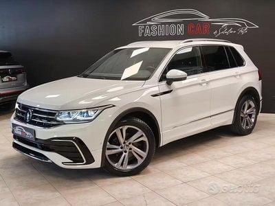 Usata VW Tiguan R-line 150 CV (110 kW) 2022 Bianco SUV