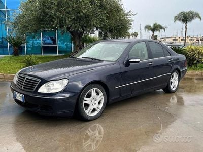 Usata Mercedes S320 204 CV (150 kW) 2004 Blu Berlina
