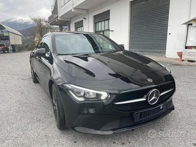 Usata Mercedes CLA200 150 CV (110 kW) 2020 Nero Berlina