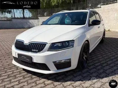 Usata Skoda Octavia vRS 184 CV (135 kW) 2013 Bianco Station wagon
