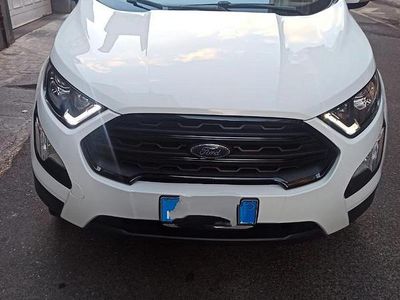 Usata Ford Ecosport 100 CV (73 kW) 2018 Bianco SUV
