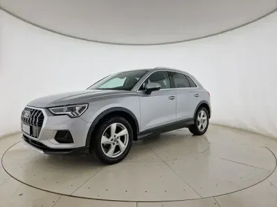 Usata Audi Q3 Advanced 150 CV (110 kW) 2019 Argento fioretto metallizzato SUV