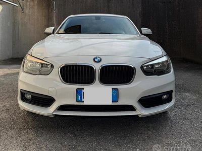 Usata BMW 120 Advantage 190 CV (139 kW) 2017 Bianco Utilitaria