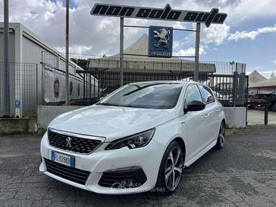Usata Peugeot 308 GT-line 120 CV (88 kW) 2017 Bianco Berlina