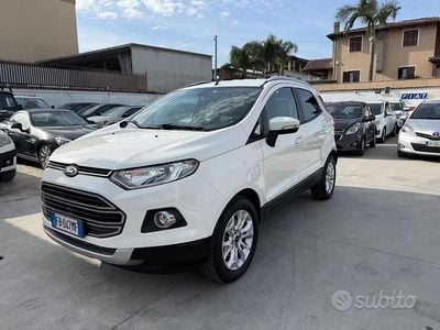 Usata Ford Ecosport Titanium S 125 CV (91 kW) 2016 Bianco SUV