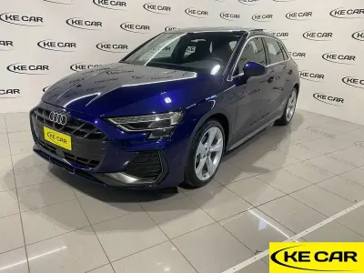 Usata Audi A3 Sportback S-Line 150 CV (110 kW) 2024 Blu/azzurro Utilitaria