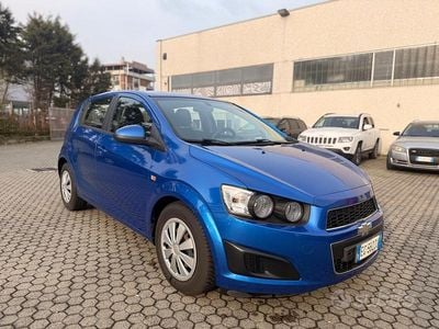 Usata Chevrolet Aveo LT 85 CV (62 kW) 2011 Blu Berlina