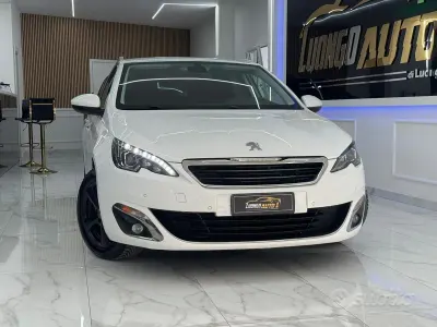 Begagnad Peugeot 308 GT-line 120 HK (88 kW) 2015 Vit Kombi