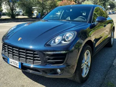 Usata Porsche Macan 250 CV (183 kW) 2014 Blu SUV