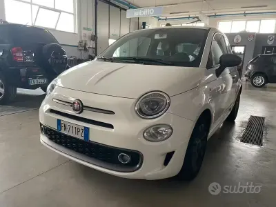 Usata Fiat 500 95 CV (69 kW) 2018 Bianco Berlina