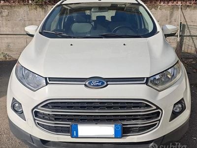 Usata Ford Ecosport Titanium 95 CV (69 kW) 2016 Bianco SUV