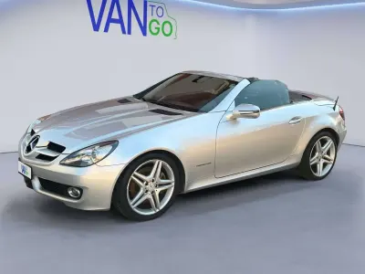 Usata Mercedes SLK200 AMG 184 CV (135 kW) 2009 Argento Cabrio