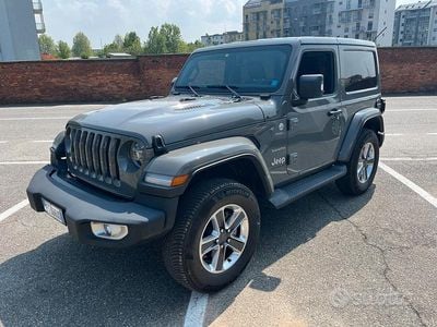 Usata Jeep Wrangler Sahara 272 CV (200 kW) 2019 Grigio SUV