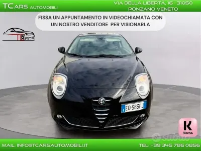 Usata Alfa Romeo MiTo Distinctive 135 CV (99 kW) 2010 Nero Utilitaria