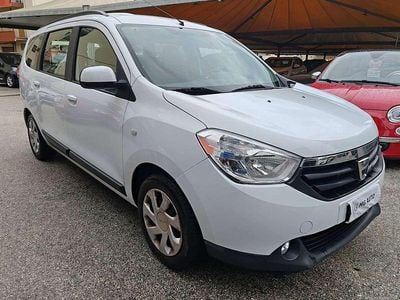 Usata Dacia Lodgy Ambiance 110 CV (80 kW) 2014 Bianco Monovolume