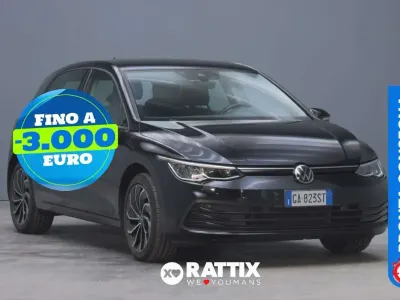 Usata VW Golf VIII Life 150 CV (110 kW) 2020 Nero Berlina