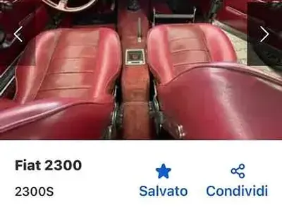 Usata Fiat 2300 1964 Argento Coupé