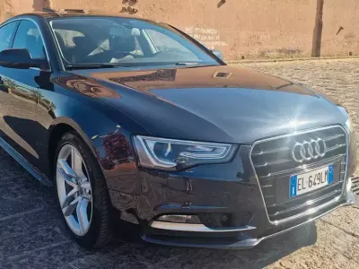Usata Audi A5 Ambiente 177 CV (130 kW) 2012 Bluazzurro Coupé