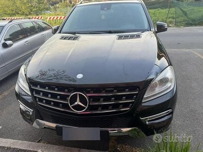 Usata Mercedes ML250 204 CV (150 kW) 2013 Nero SUV