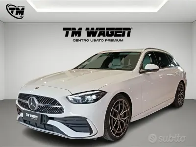 Usata Mercedes C220 Premium 200 CV (147 kW) 2023 Bianco Station wagon