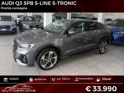 Usata Audi Q3 S-Line 150 CV (110 kW) 2023 Grigio SUV