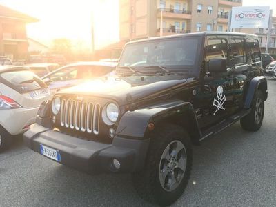 usata Jeep Wrangler Unlimited 2.8 CRD DPF Sahara Auto usato