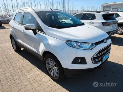 Usata Ford Ecosport 95 CV (69 kW) 2015 Bianco SUV