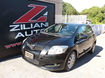 Usata Toyota Auris Sol 126 CV (92 kW) 2007 Nero Berlina