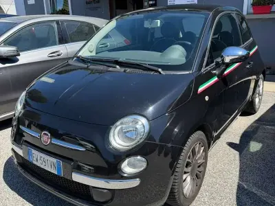 Usata Fiat 500 Lounge 69 CV (50 kW) 2014 Nero Utilitaria